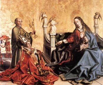 康拉德 維茨 Presentation of Cardinal de Mies to the Virgin